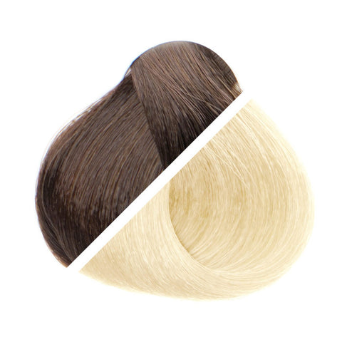 8/202 Dark Brown / Light Blonde Ombré Bulk Hair