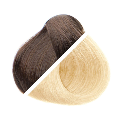 8/203 Dark Brown / Golden Blonde Ombré Bulk Hair