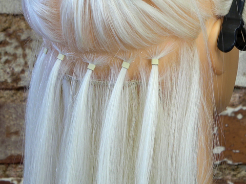 Microlink Beaded Weft Method In-Private (In Groups of 4) Course